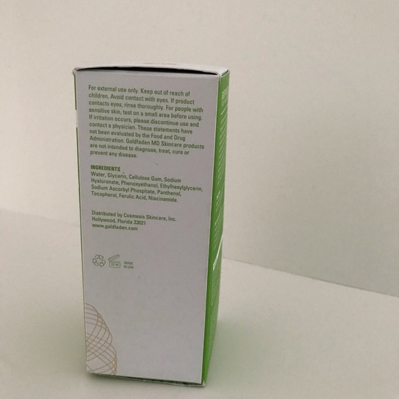 New Goldfaden M.D. brightening elixir 1 oz skin serum - Picture 4 of 10